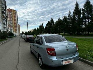 2013 Lada (ВАЗ) Granta I, голубой, 500000 рублей, вид 3