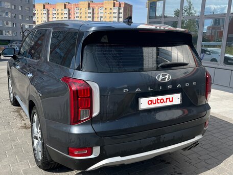 2020 Hyundai Palisade I, серый, 3290000 рублей, вид 3