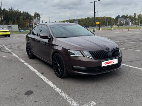 2017 Skoda Octavia III (A7) Рестайлинг, коричневый, 1570000 рублей, вид 5