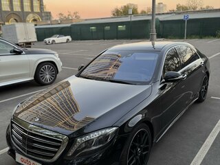 2015 Mercedes-Benz S-Класс 500 Long VI (W222, C217), чёрный, 3800000 рублей, вид 1