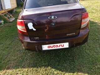2013 Lada (ВАЗ) Granta I, пурпурный, 270000 рублей, вид 5