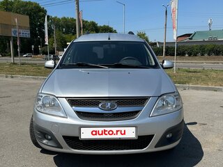 2013 Lada (ВАЗ) Largus I, серебристый, 630000 рублей, вид 2