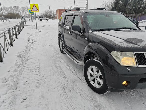 2007 Nissan Pathfinder III, чёрный, 1250000 рублей