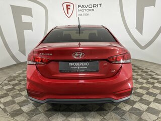 2018 Hyundai Solaris II, красный, 1169000 рублей, вид 3