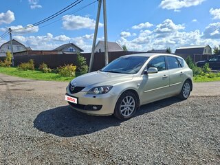 2006 Mazda 3 I (BK) Рестайлинг, бежевый, 355000 рублей, вид 1