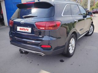 2019 Kia Sorento III Prime Рестайлинг, синий, 3550000 рублей, вид 3