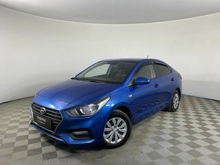 2019 Hyundai Solaris II, синий, 1700000 рублей, вид 1