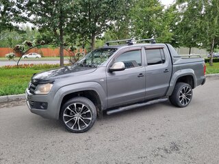 2011 Volkswagen Amarok I, серый, 1800000 рублей, вид 2