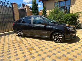 2023 Lada (ВАЗ) Granta Drive Active I Рестайлинг, чёрный, 850000 рублей, вид 4