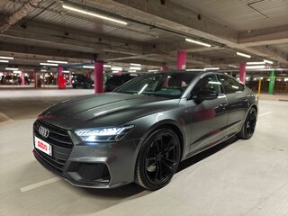 2019 Audi A7 55 TFSI II (4K), серый, 5200000 рублей, вид 3