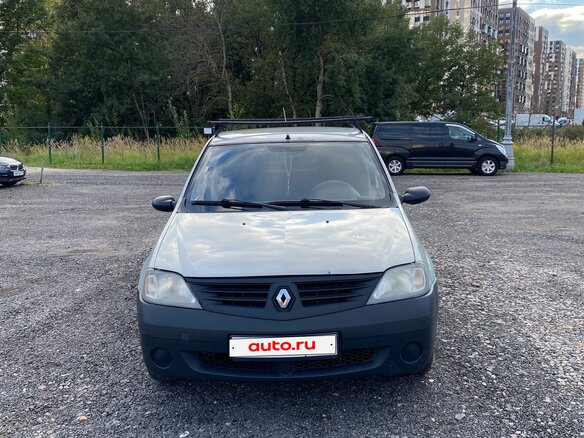 2009 Renault Logan I, серый, 250000 рублей - вид 2