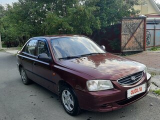 2010 Hyundai Accent ТагАЗ II, красный, 440000 рублей, вид 1