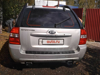 2006 Kia Sportage II, серебристый, 920000 рублей, вид 4