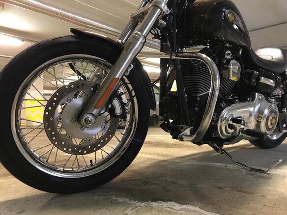 2013 Harley-Davidson Dyna Super Glide, коричневый - вид 5