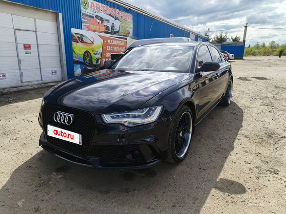 2011 Audi A6 IV (C7), чёрный, 2700000 рублей - вид 1