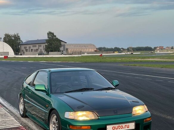 1992 Honda CR-X II, зелёный, 1790000 рублей - вид 9