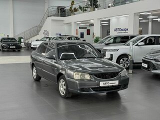 2006 Hyundai Accent ТагАЗ II, серый, 199000 рублей, вид 1