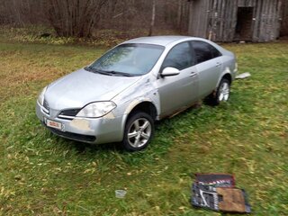 2005 Nissan Primera III (P12), серебристый, 200000 рублей, вид 1