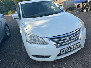 2014 Nissan Sentra VII (B17), белый, 800000 рублей, вид 2