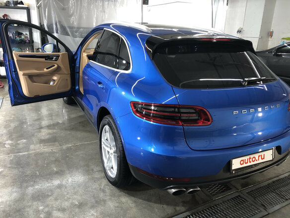 2014 Porsche Macan S I, синий, 2320000 рублей - вид 3