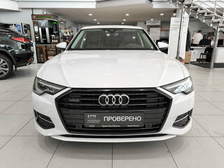 2022 Audi A6 45 TFSI V (C8) Рестайлинг, белый, 4350000 рублей, вид 2