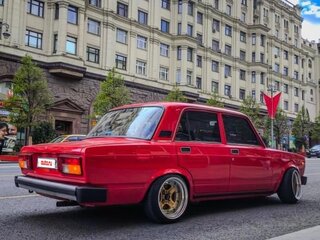 1983 Lada (ВАЗ) 2105 4-speed, красный, 600000 рублей, вид 4