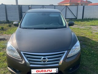 2014 Nissan Sentra VII (B17), коричневый, 1000000 рублей, вид 1