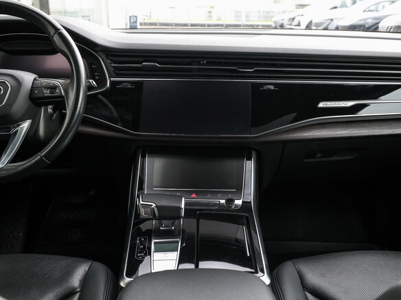 2020 Audi Q7 45 TDI II (4M) Рестайлинг, белый - вид 13