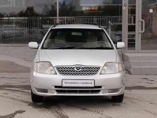 2001 Toyota Corolla Fielder IX (E120, E130), серебристый, 580000 рублей, вид 2