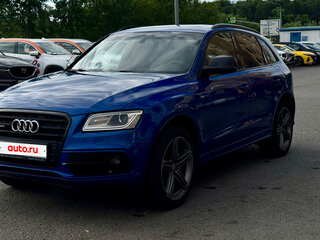 2016 Audi Q5 I (8R) Рестайлинг, синий, 2360000 рублей, вид 5