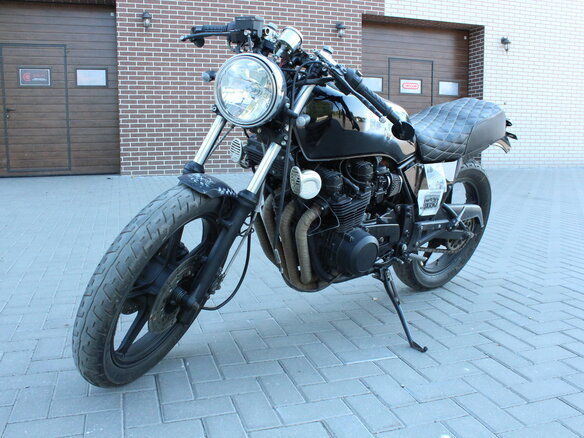 1982 Kawasaki GPZ 500, чёрный, 220000 рублей - вид 9
