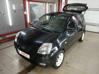 2007 Kia Picanto I Рестайлинг, чёрный, 490000 рублей, вид 2