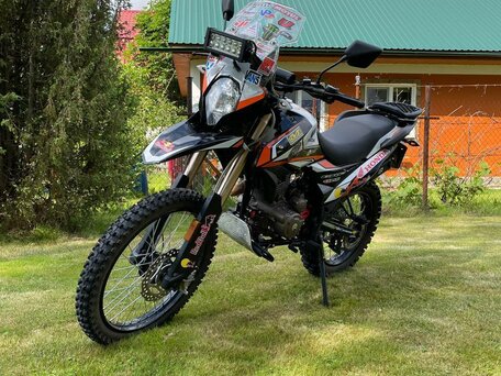 2021 Shineray Adventure 250, чёрный, 120000 рублей, вид 1