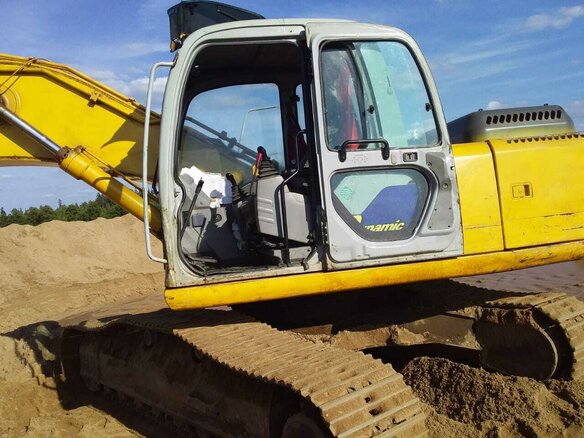 2006 Kobelco SK250-6, жёлтый, 3250000 рублей - вид 1
