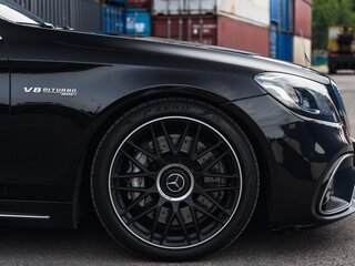 2014 Mercedes-Benz S-Класс AMG 63 AMG Long III (W222, C217), чёрный, 5280000 рублей, вид 5