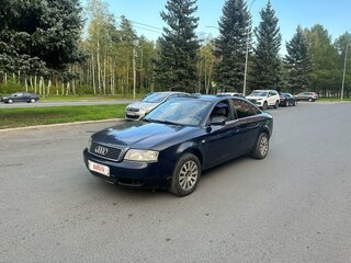2002 Audi A6 II (C5) Рестайлинг, синий, 340000 рублей, вид 2