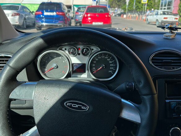 2007 Ford Focus II, синий, 455000 рублей - вид 8