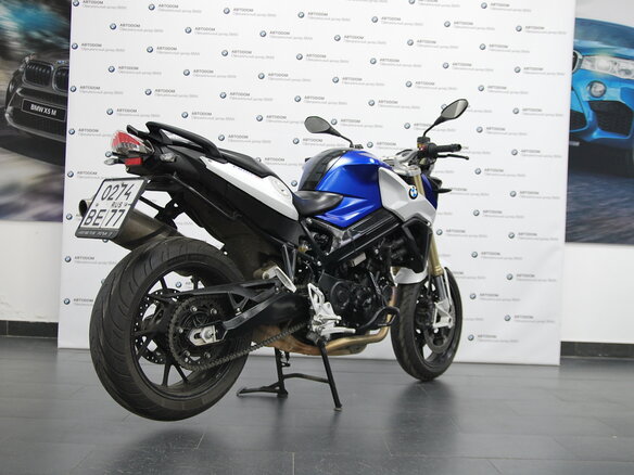 2016 BMW F 800 R, синий - вид 4