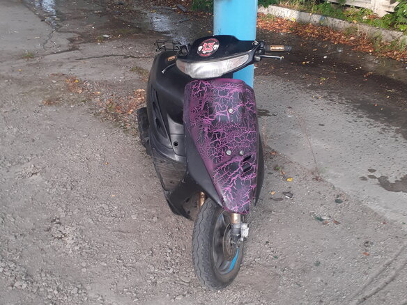 1996 Honda Dio, чёрный - вид 10
