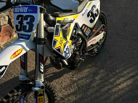 2017 Husqvarna TC 450, жёлтый, 470707 рублей, вид 1