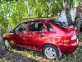 2006 Lada (ВАЗ) Kalina I, красный, 110000 рублей - вид 2