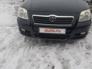 2003 Toyota Avensis II, чёрный, 750000 рублей, вид 1