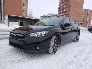 2021 Subaru Impreza V Рестайлинг, чёрный, 1600000 рублей, вид 1