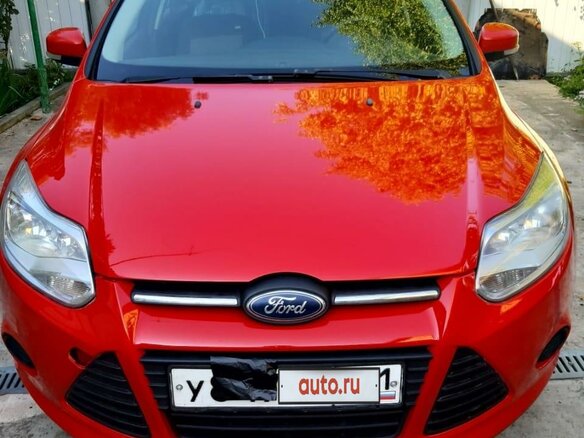 2011 Ford Focus III, красный, 725000 рублей - вид 1