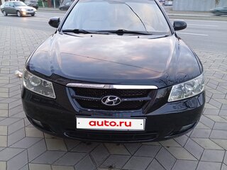 2006 Hyundai Sonata V (NF), чёрный, 750000 рублей, вид 1