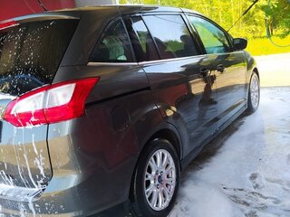 2015 Ford C-MAX Grand II, серебристый, 1000000 рублей, вид 4