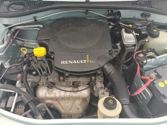 2009 Renault Logan I, зелёный, 425000 рублей - вид 13