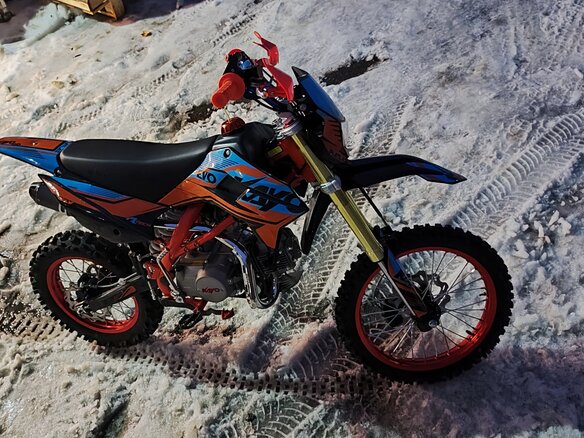 2022 Kayo Evolution YX125EM, белый, 88250 рублей - вид 6