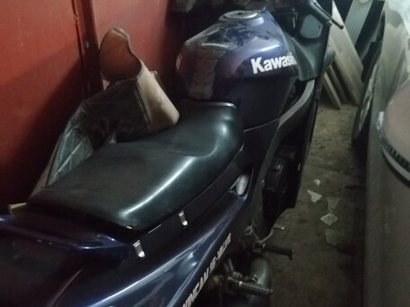 1991 Kawasaki ZZR 1100, синий, 400000 рублей, вид 3