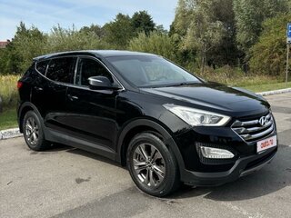2012 Hyundai Santa Fe III, чёрный, 1650000 рублей, вид 3
